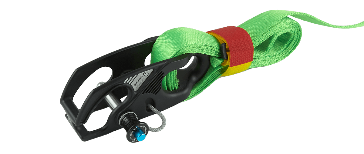 Alpine WebLock 5.0 anchor hole
