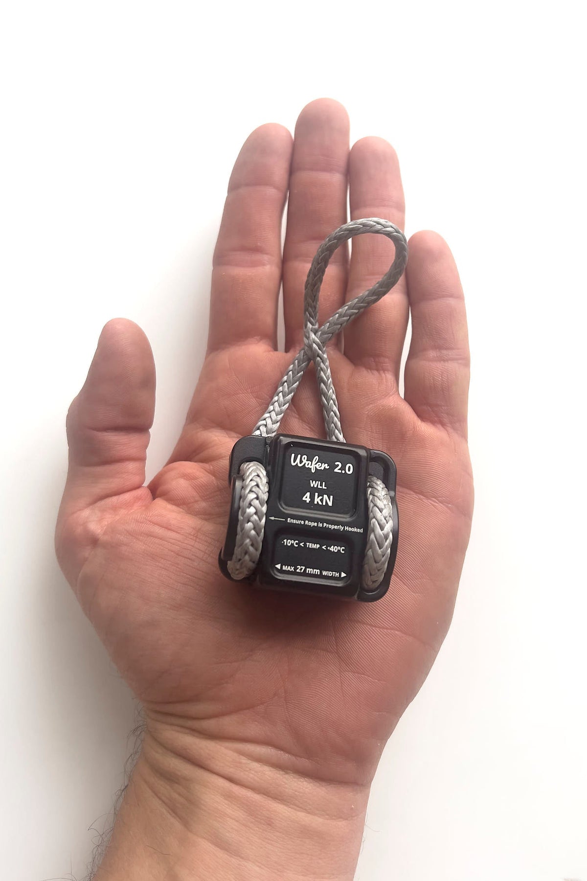 The Wafer 2.0 is compact enough to live on your harness