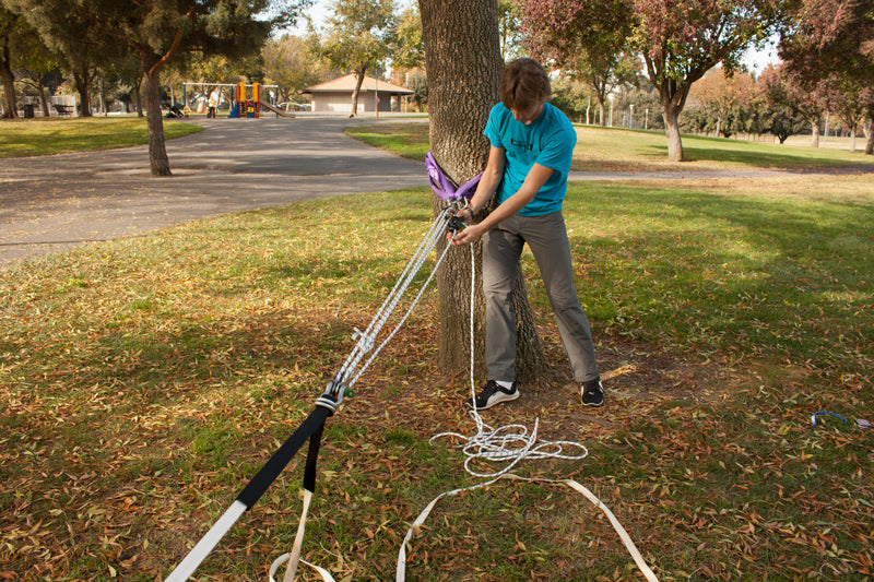 Properly Detensioning A Slackline