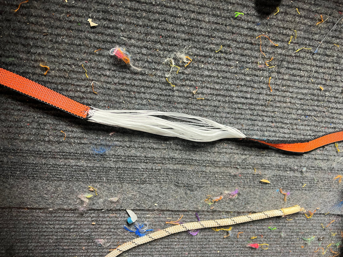 Webbing Grips and Polyester-Sheathed Dyneema webbings