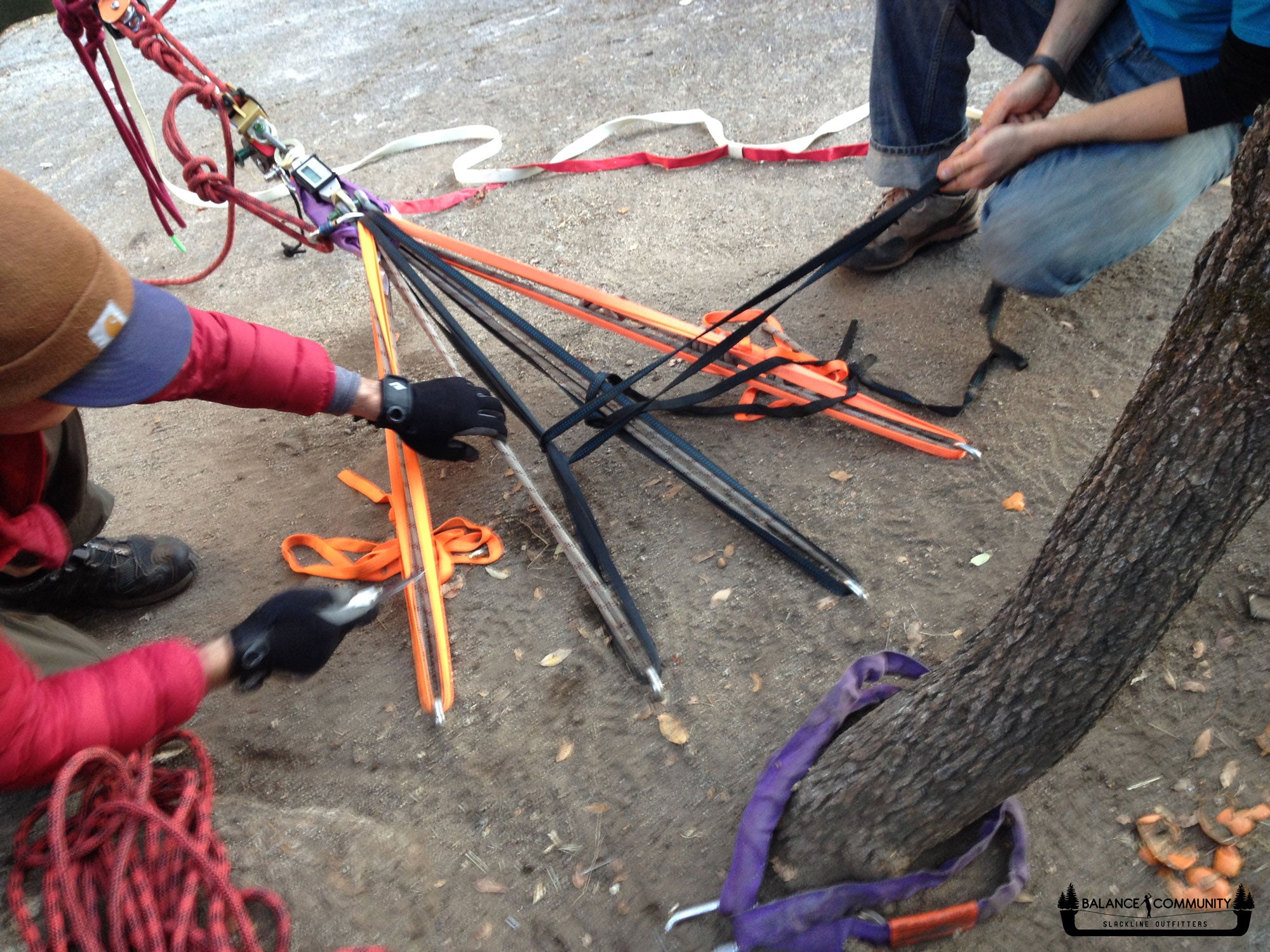 Cutting A Main Highline Anchor