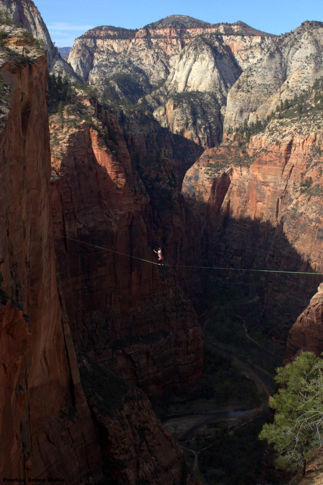 Big Lines and Natural Anchors in Zion National Park