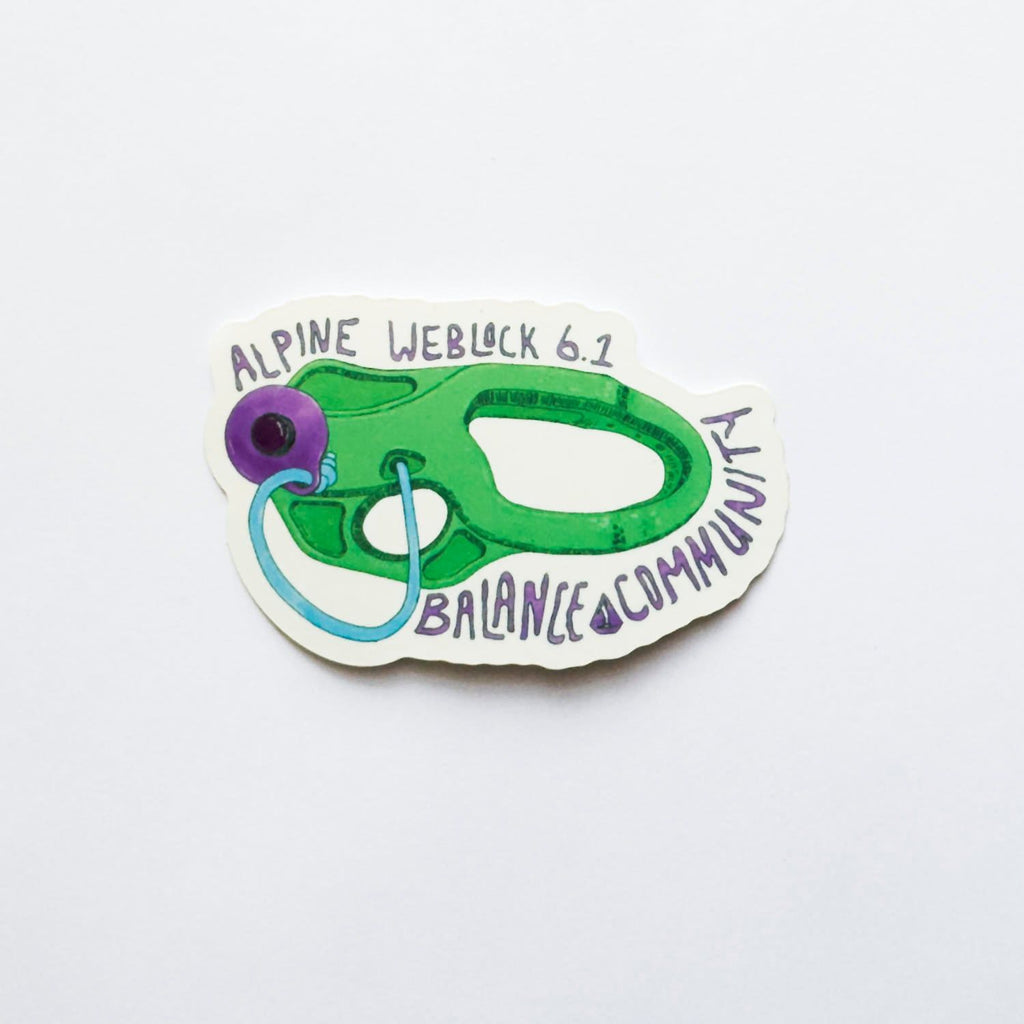 Alpine WebLock 6 Sticker